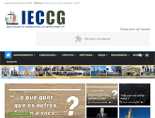 Tablet Screenshot of ieccgcentro.org.br